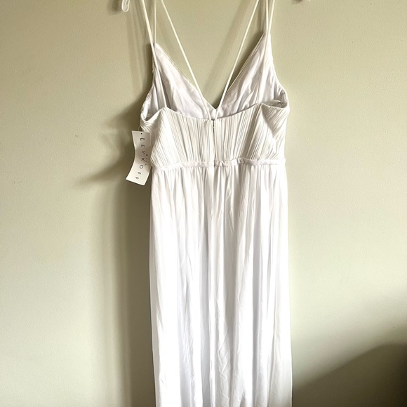 NWT White Dress - Bill Levkoff bride, bridesmaid - Full Length - Picture 5 of 7